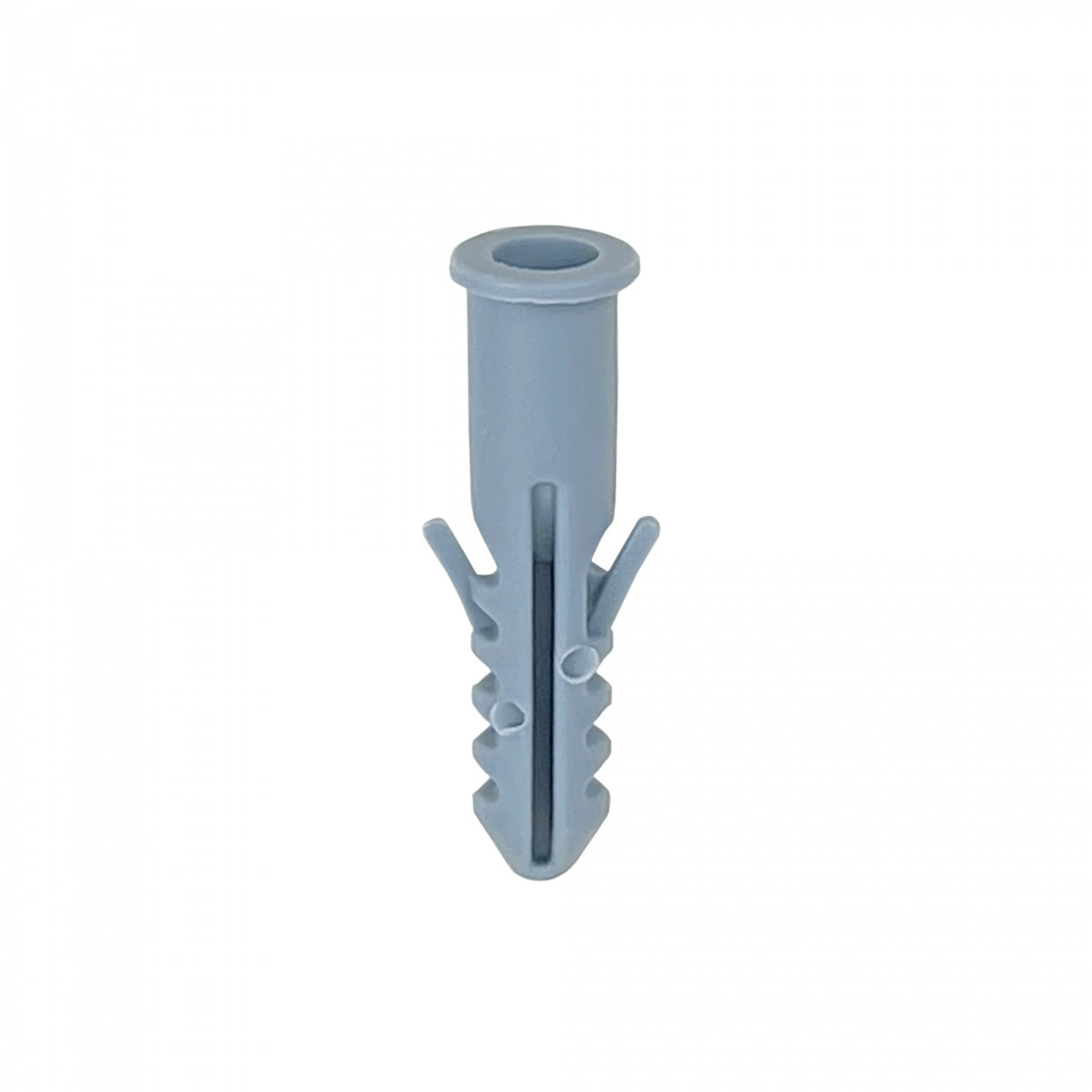 TARUGO-6MM Fijación Plástica de Polietileno Gris de 6x30mm para Tornillo de 4x32, Paquete de 100 Piezas