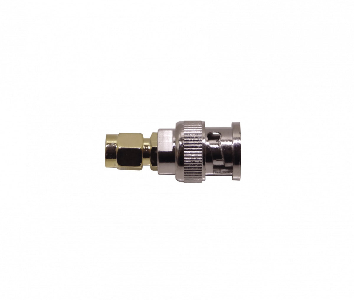 BMSM Adaptador conector BNC macho a SMA macho de 31mm de longitud total