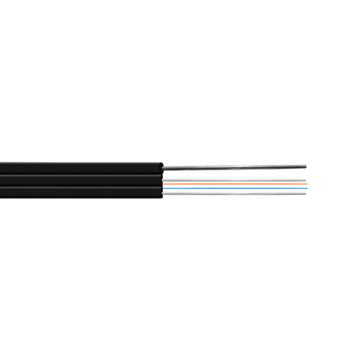 CFSQ2-F FURUKAWA Cable de acometida de 1 kilómetro LSZH con 2 fibras monomodo G657A2 y elemento portante de 1mm 19842213