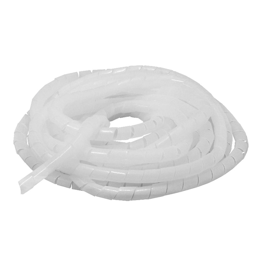 KS-24 Espiral organizadora de cables de polietileno, diámetros 24/21,5/1,3mm, tramo de 14 a 22 metros