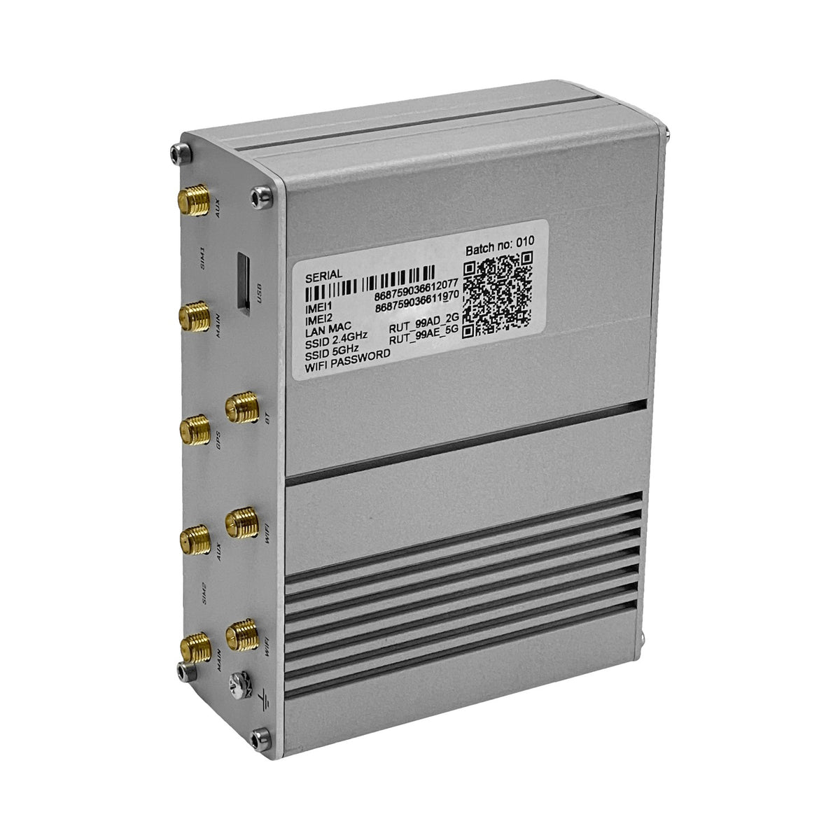 RUTX12-LIQ USADO TELTONIKA 2x4G/LTE300mbps 2-Sim 5-Conectores-SMA Router WiFi-ac 5-Puertos 1000