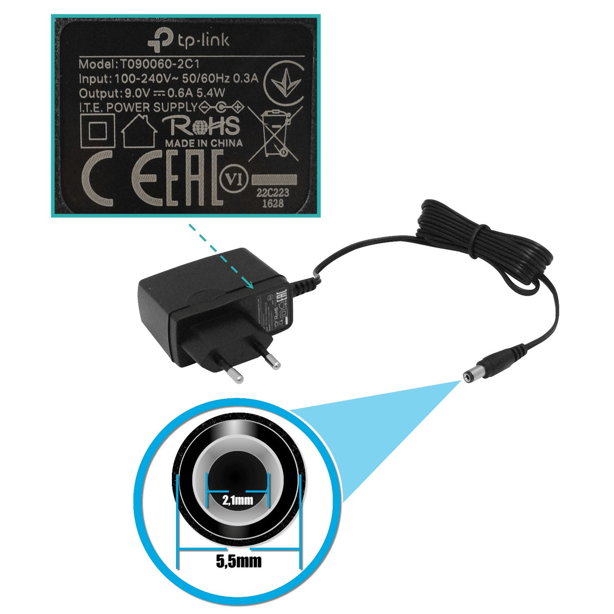 MC210CS-LIQ USADO TP-LINK Convertidor de Medio Monomodo 1000Mbps 2-SC 1310nm 15km requiere 8 puertos