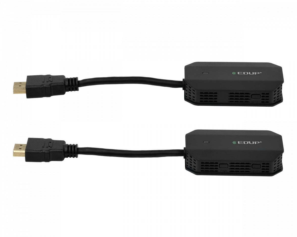 HDMI-5C. Kit Inalambrico HDMI-HDMI Ant-Fijas 30mt 5GHz req-5V 1080p Type-C