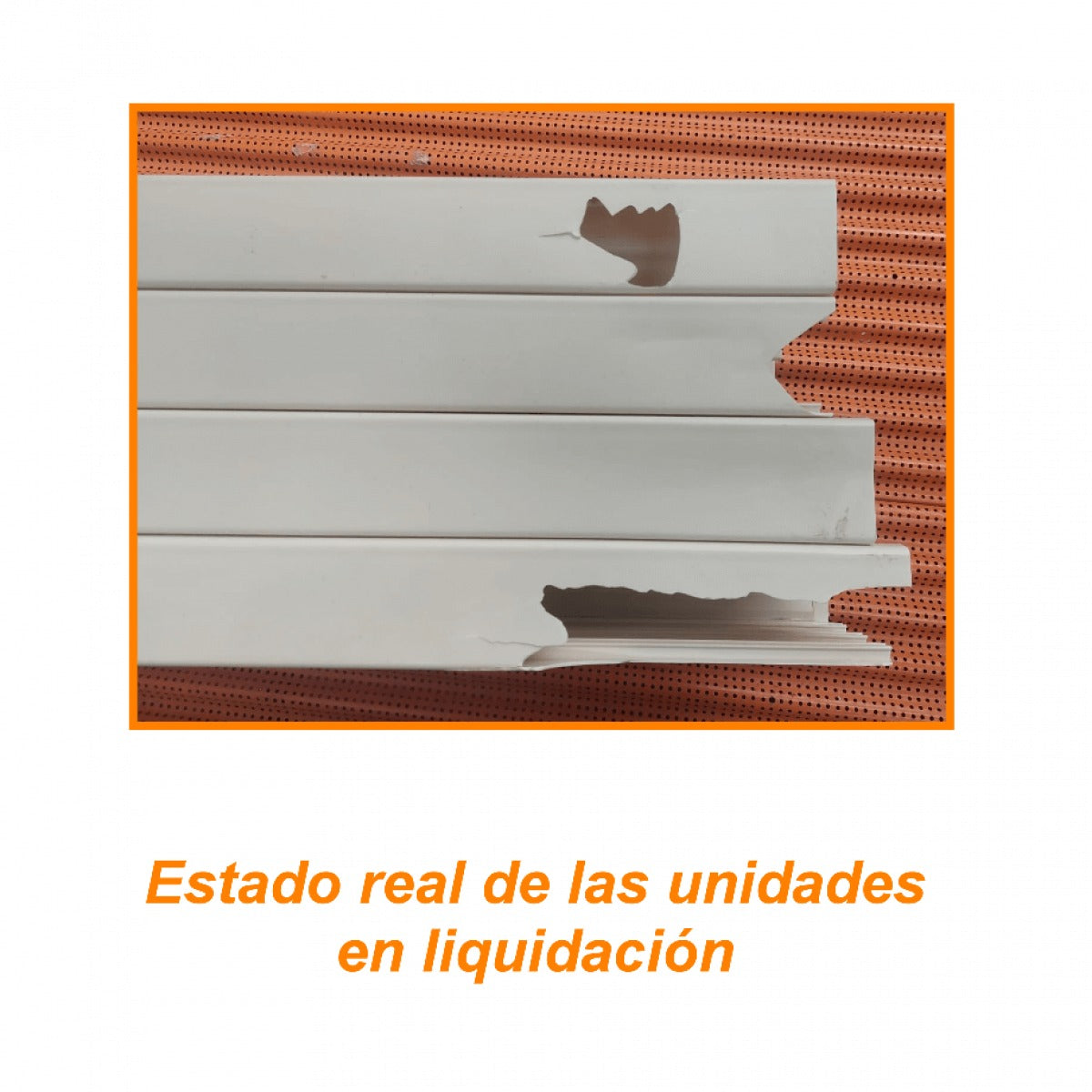 QN1W-LIQ. LINKCHIP Ducto DETERIORADO PVC sección 100X50mm tonalidad blanca incluye divisor y cobertura largo total 2 metros