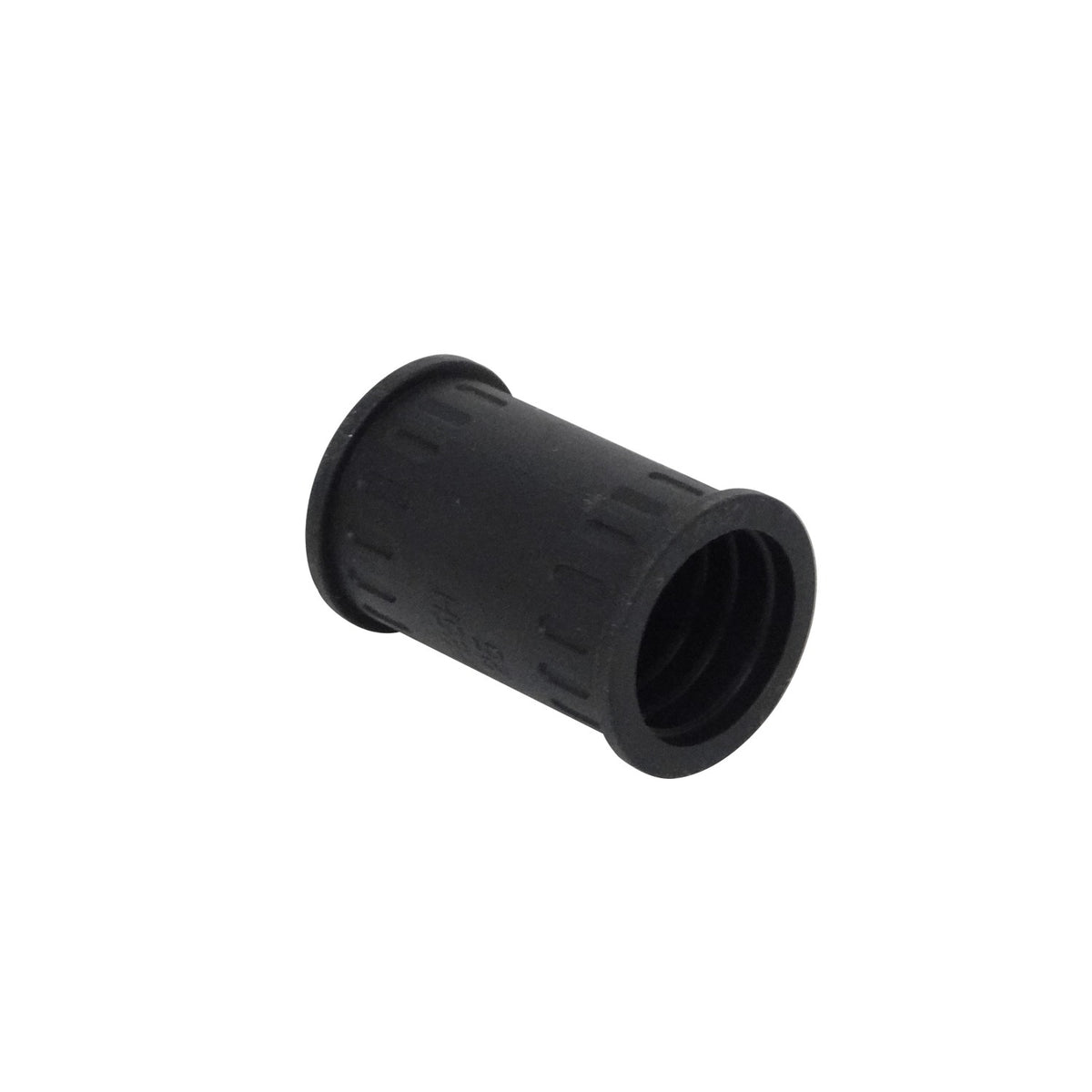 FLEP25-U Acoplador de Unión 25mm para Tubería Plástica Corrugada Flexible de Conducción Negra