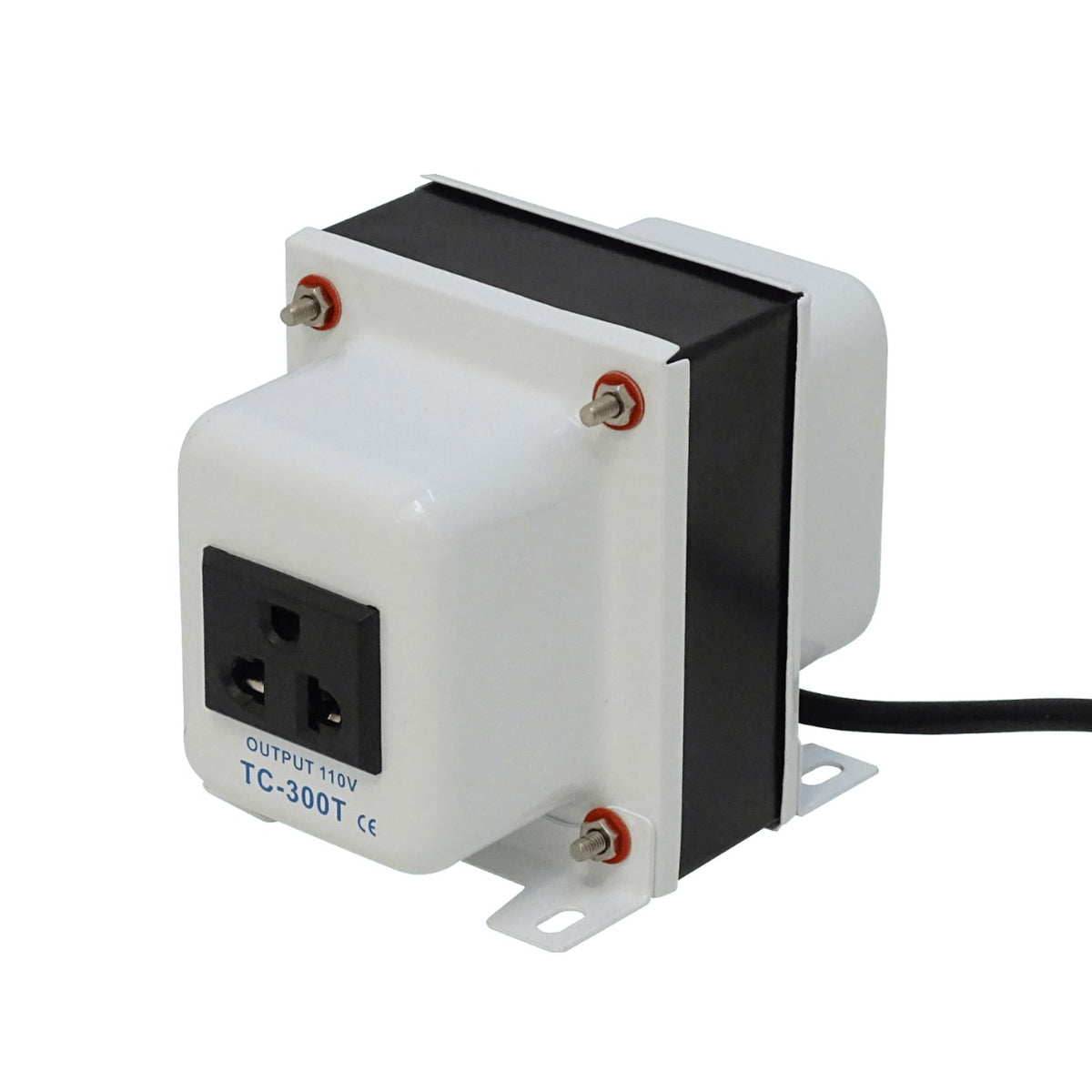 ME-300W MACROTEL 300W Transformador c/tierra 110V-220VAC Fusible-5A Trafo