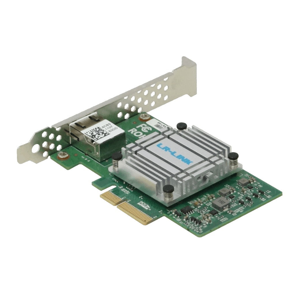 PCIE-10G LRLINK 1-10G-RJ45 PCIe-x4 Adaptador de Red para Servidor 10gbps LREC6880BT AQC107