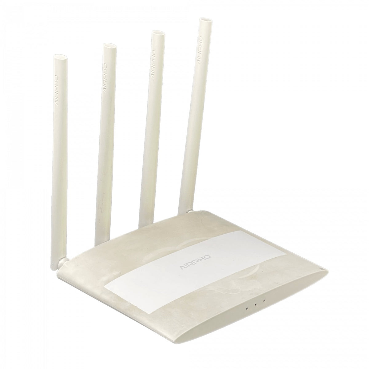 AR-W400 USADO AIRPHO Router WiFi de 2 puertos a 100Mbps, 1 WAN, AC1200 banda dual 5GHz y 2,4GHz, necesita fuente PST-1012