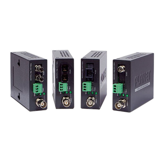 1-Channel Video over Fiber Bundle Kit (VF-102SC-T + VF-102SC-R) Descontinuado