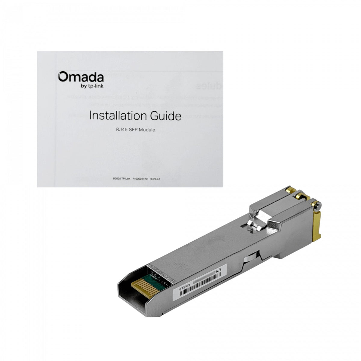 TL-SM5310 TP-LINK Transceptor SFP+ 10G Base-T RJ45 Cobre 10/100/1000/2500/5000/10000 Mbps