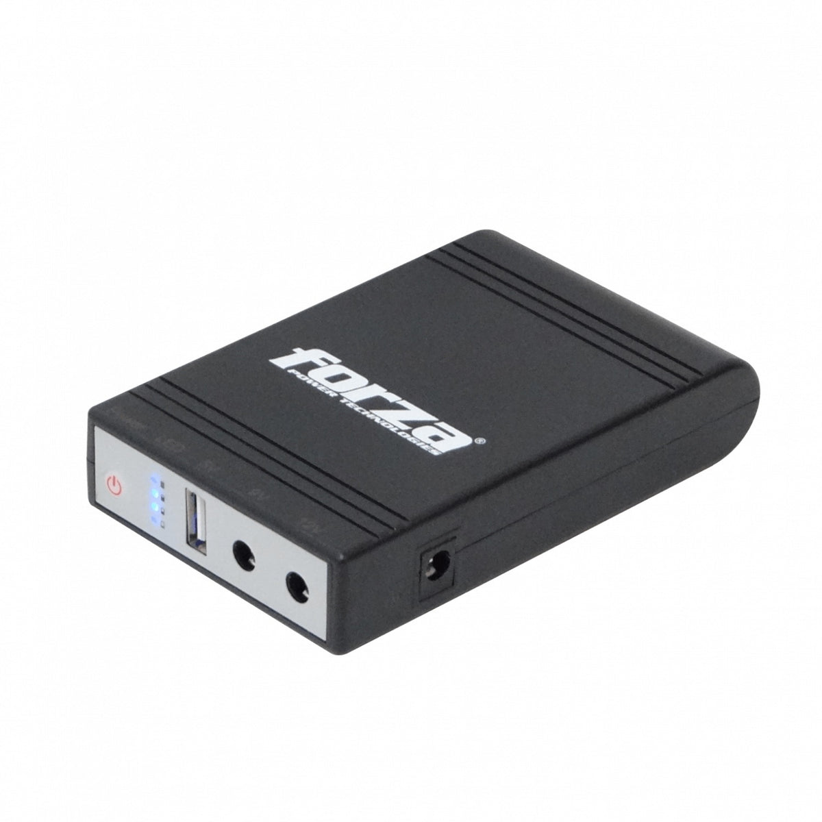 DC-140USB FORZA UPS DC 15WH 2000mAh in:12V-2A ou:5V 9V 12V/2A USB/Plug Bat-Litio