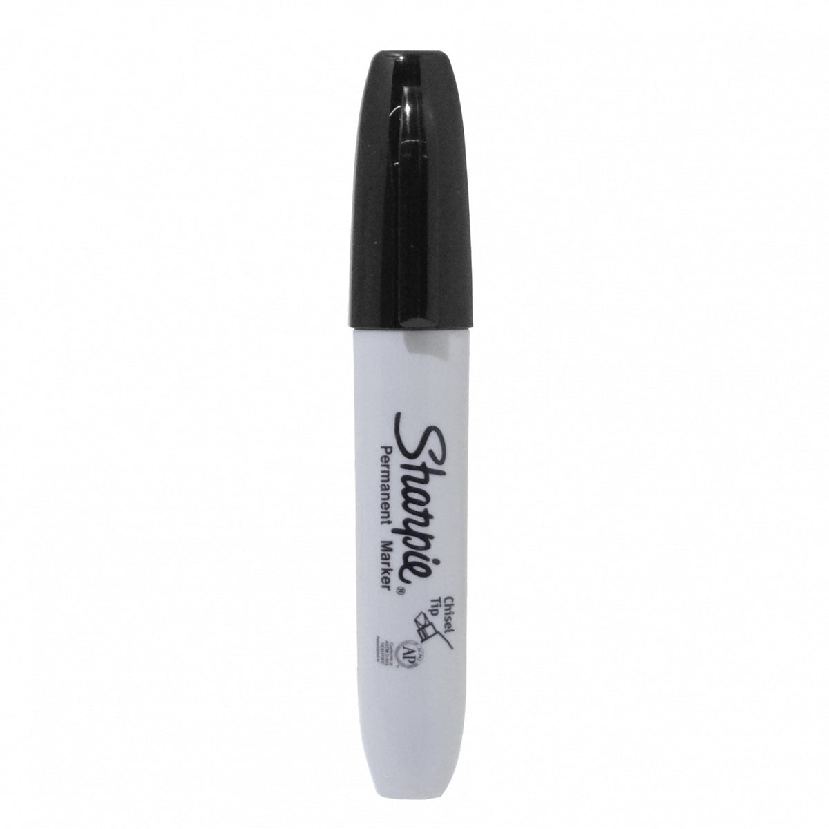 SHAAN-N SHARPIE Rotulador Permanente de Punta Biselada Ancha, Color Negro, Unidad 1939487