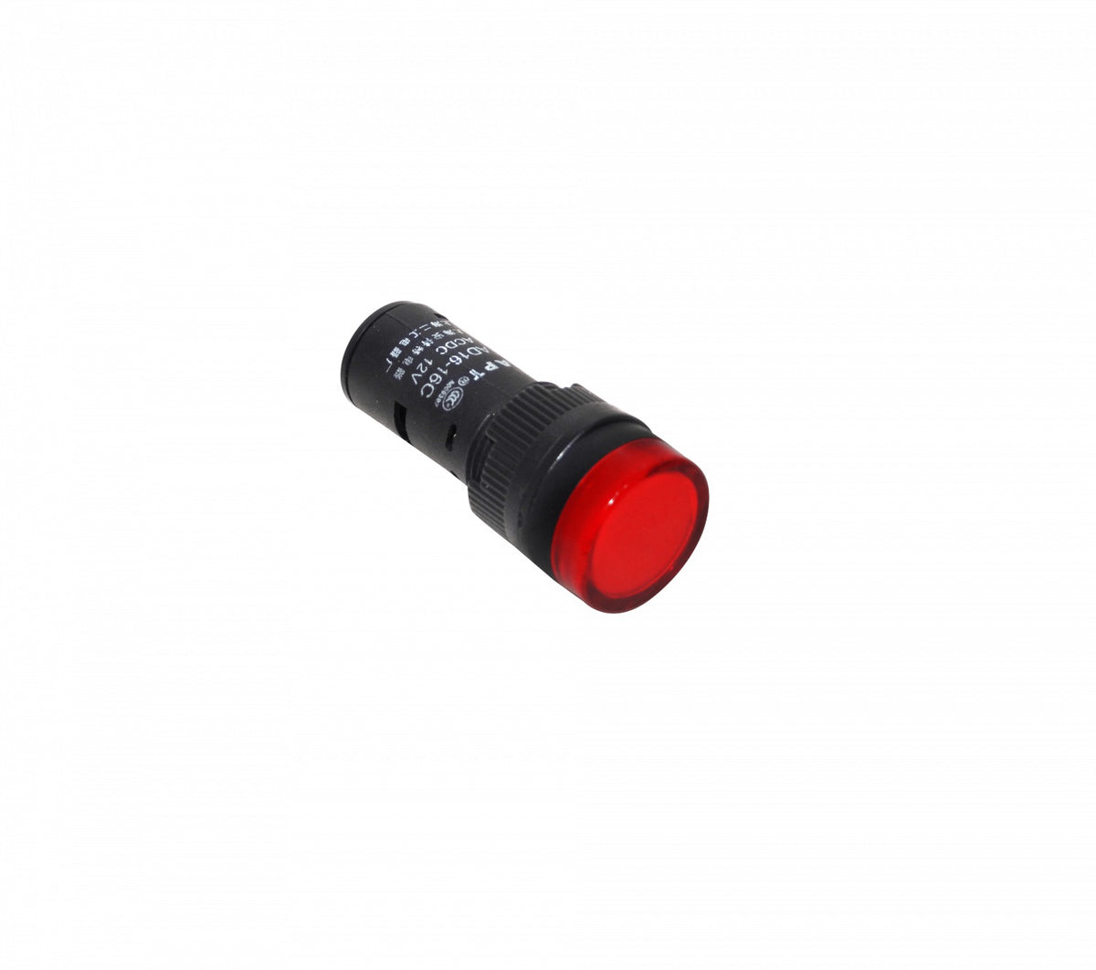 PILOTO-LED-R-12V Rojo Luz Piloto LED 12VDC/AC 15mm-diametro 19mm-cabeza 45mm-altura
