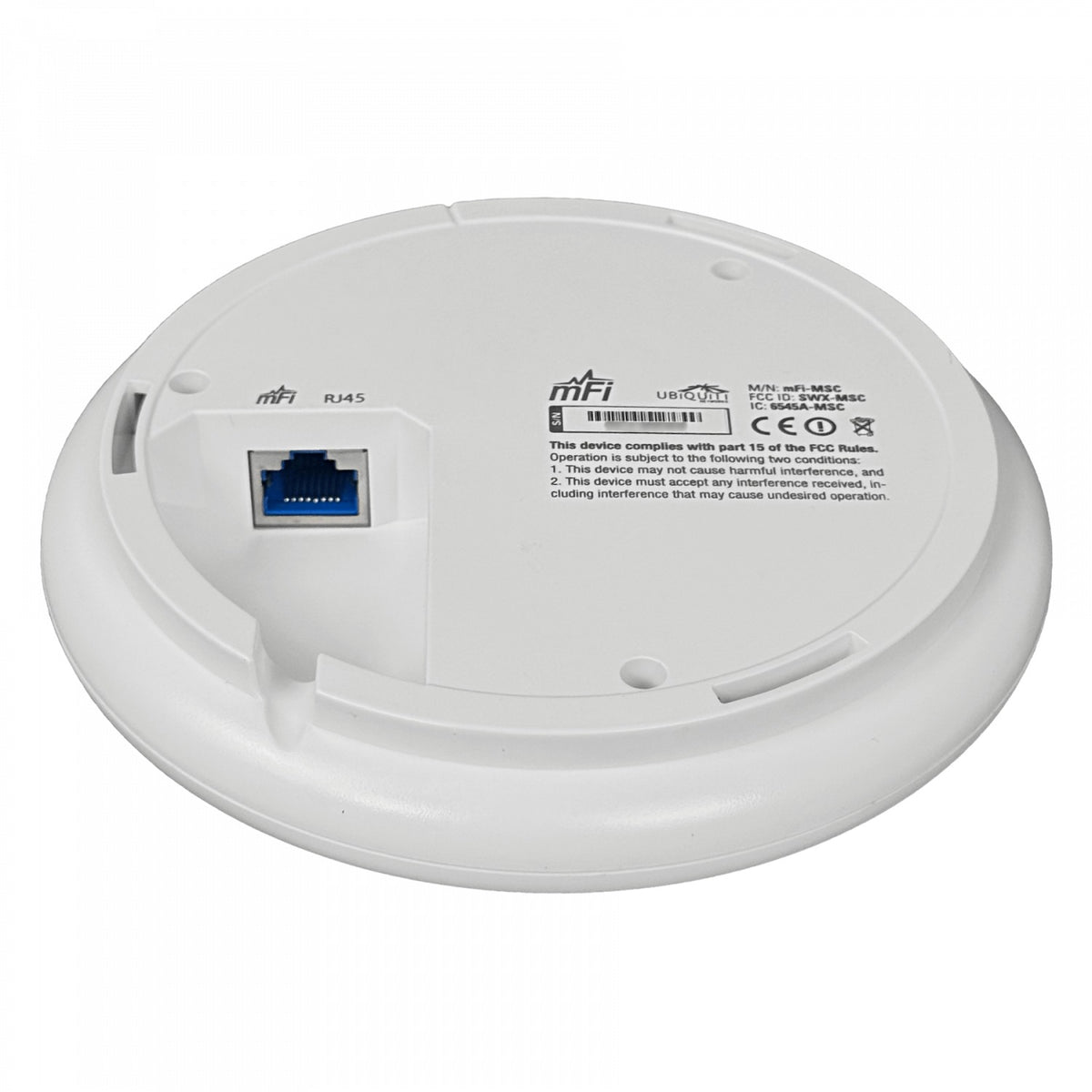 MFI-MSC. UI Sensor de movimiento para techo 4,5M 110º PIR-MW 1-RJ45-mFi MFIMSC. UBIQUITI