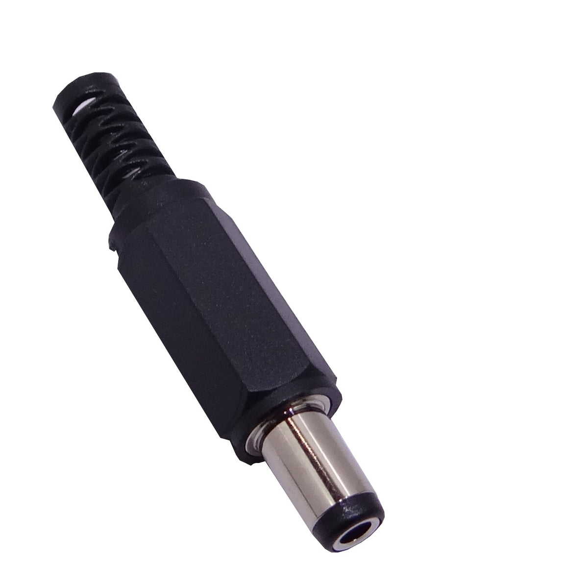 PLUG-2555 Conector de alimentación DC de 5,5x2,5mm y 9mm de longitud para soldar modelo K-311W