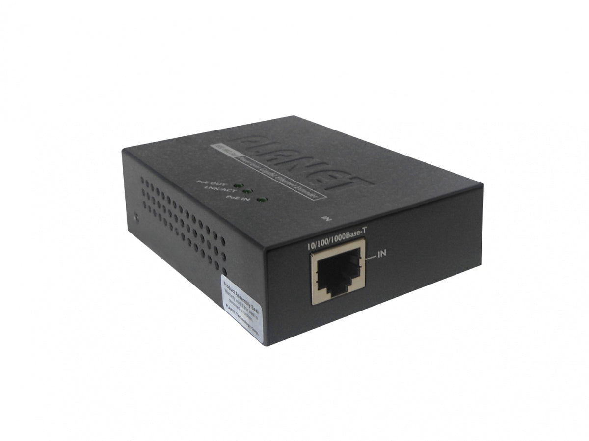 POE-E201-LIQ PLANET REFACCIONADO 802.3at PoE+ Extension UTP Repetidor +100mt