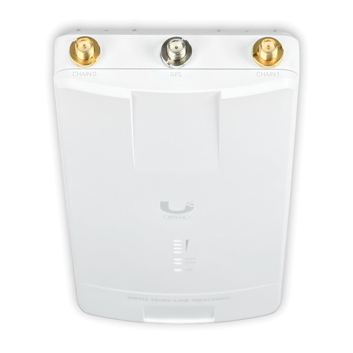 WAVE-MLO6 UI UI 6/5GHz/WiFi7 1-10G 1-SFP+ 2-RPSMA-H .SMA-GPS inc54V PTP 24dBm IPX6 WAVE-MLO6-US UBIQUITI