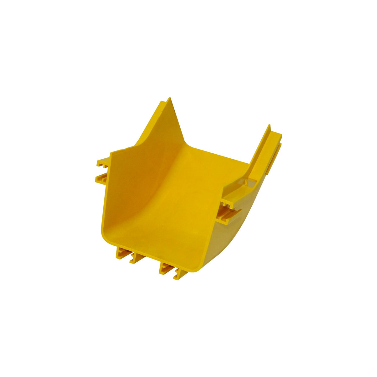 CCA-120-AI 120x100mm Angulo 45º Interior Amarilla PC+ABS LSZH Macho