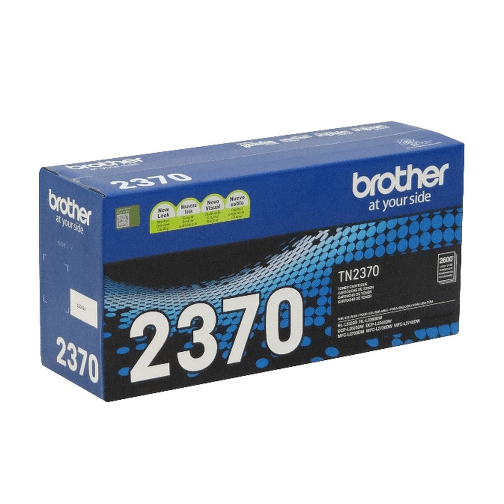 TN-2370 BROTHER Cartucho de Tóner con Rendimiento de 2600 Páginas para HL-L2360DW según Norma ISO/IEC