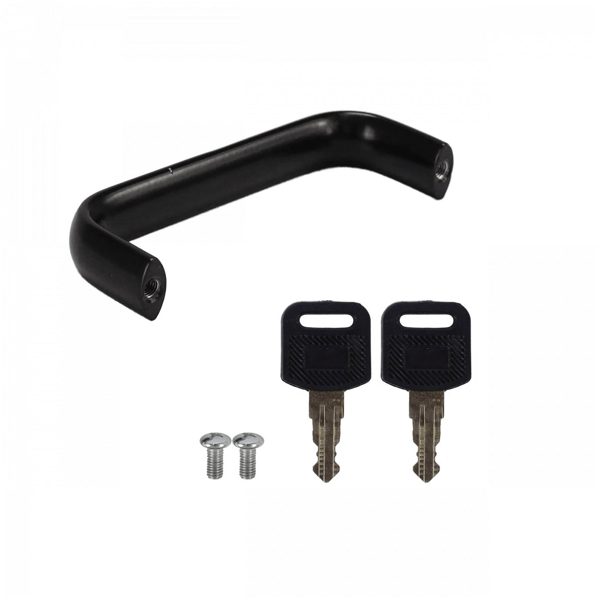RAC-6U LINKMADE Bandeja porta-equipos 6U con cerradura color negro para armario rack altura 6 unidades profundidad 30cm