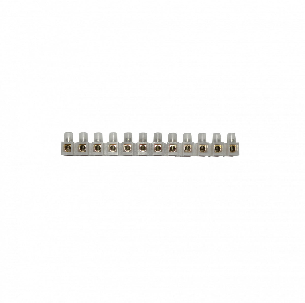REGLETA-3A 3-Ampere 0,75mm2 12-Pares Regleta-Tornillos 380V 3A-Max 90x10x11mm