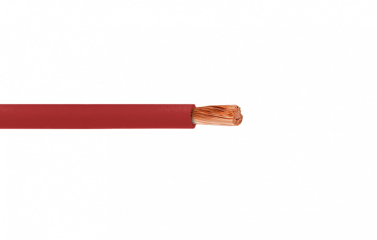 HZ6R EVA H07Z-1 6mm LSZH ROJO 100 metros 750V Conductor Eléctrico Multifilar