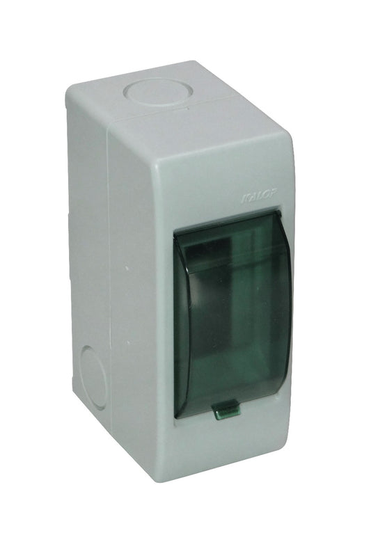 CAJA-DIN2 KALOP Con Cubierta 18mm De Ancho 46mm De Alto Envolvente Plástica Para Interruptores Automáticos Carril Din