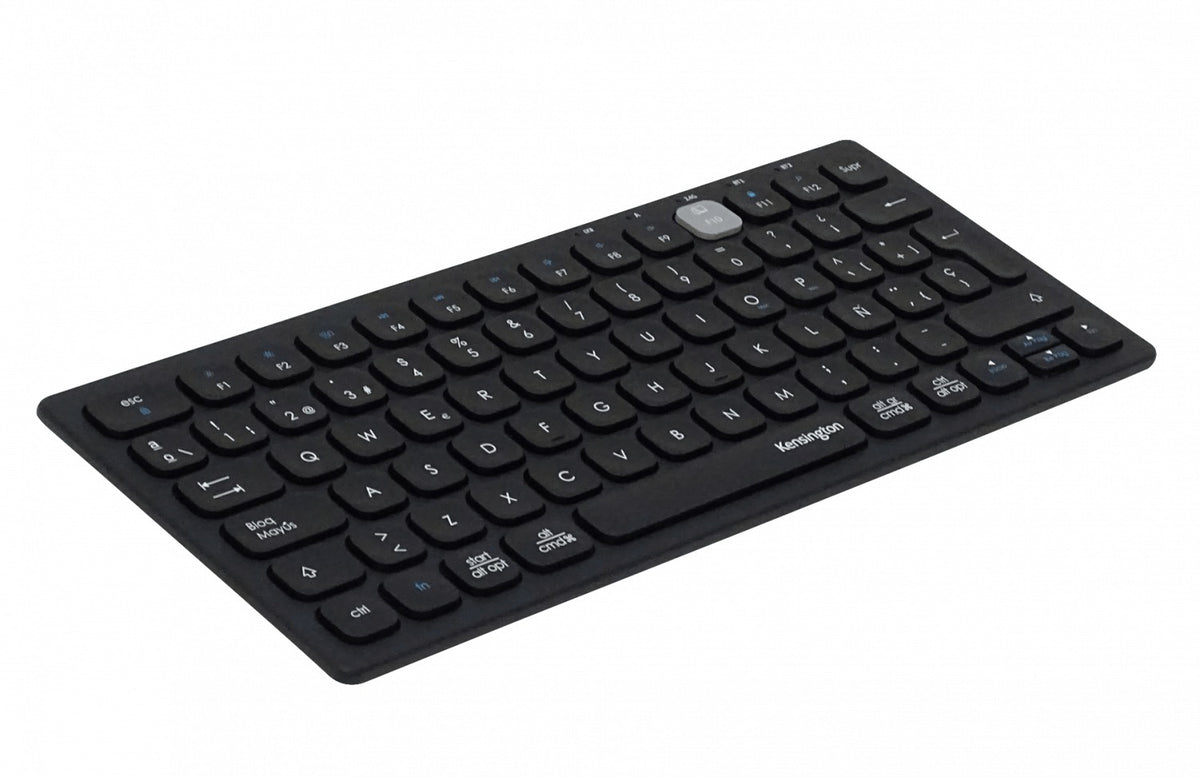 WIRELESS-K KENSINGTON Teclado Sin Cables 2,4Ghz BT v3.0/5.0 Negro USB incluye/2-AAA