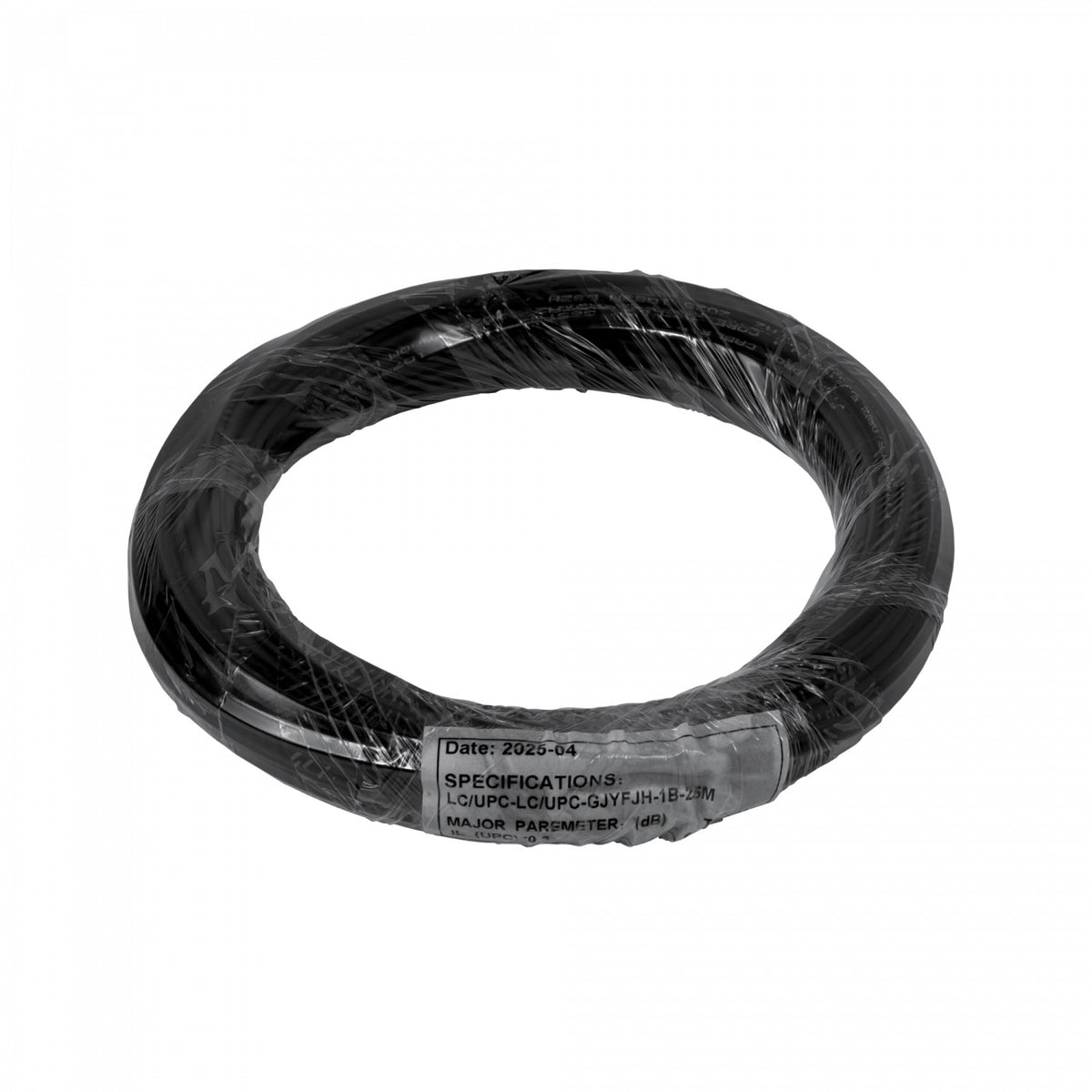JXSLL25 25mt 1-Fibra LC-LC MonoModo G657A2 SM Jumper Cable Exterior 3mm GJYFJH