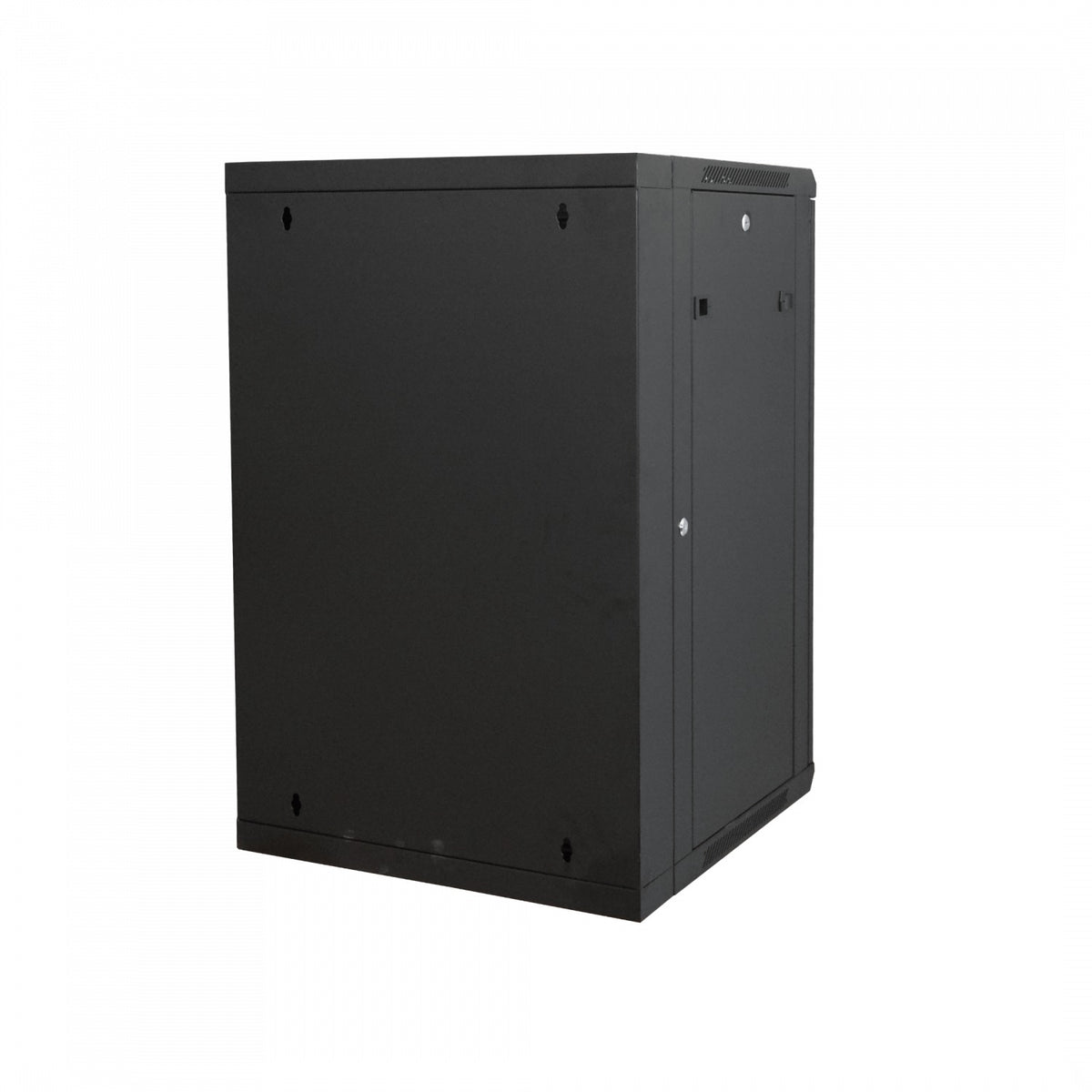 RKD18-6L LINKMADE ARMARIO 18UNIDADES DOBLE-PUERTA-ABATIBLE 60CM-PROFUNDIDAD NEGRO INCLUYE-2UNIDADES