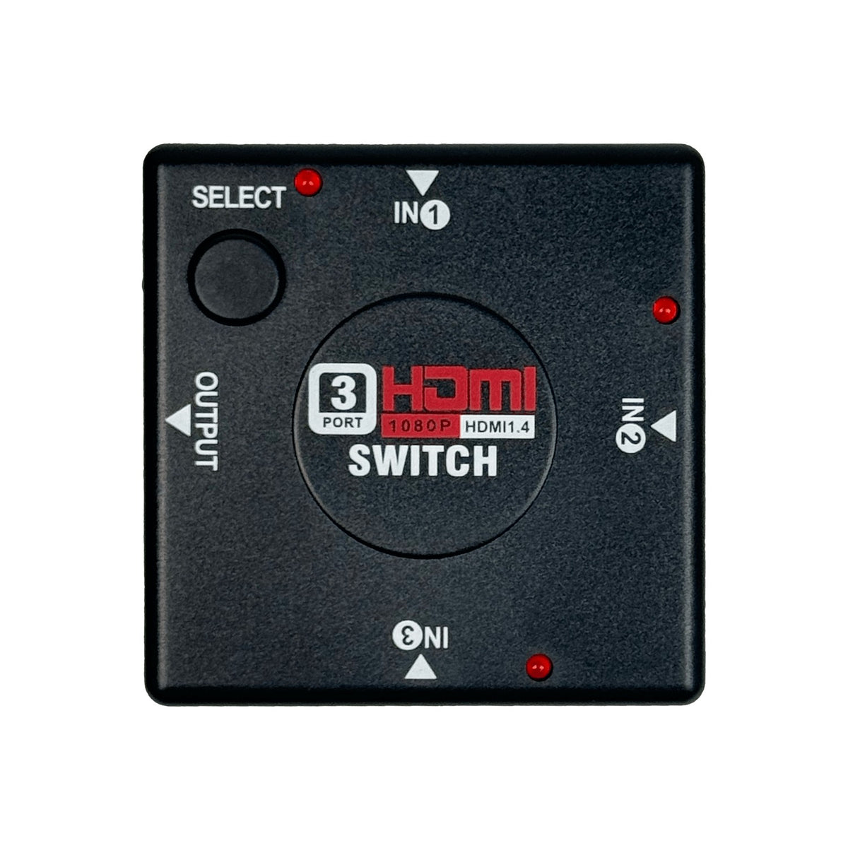 XTA-300 Conmutador 3-entradas 1-salida 4-HDMI-H v1.2 1920x1200 1080p 225MHz 6x6x1,5cm