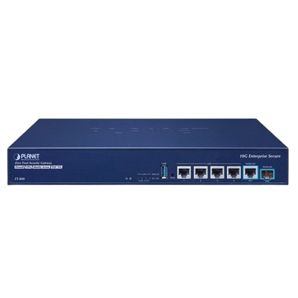 Router de Seguridad Zero Trust Empresarial Dual 10G ZT-800