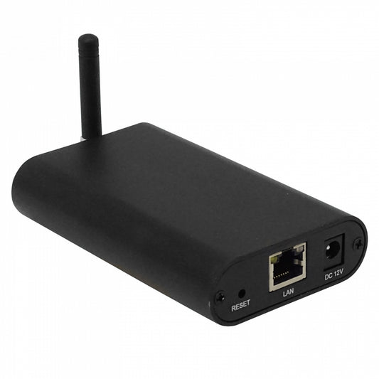 TG100 Gateway Celulink de ocasión con 1 conector SMA hembra, 1 ranura SIM GSM, 1 puerto LAN e incluye transformador de 12 VCC