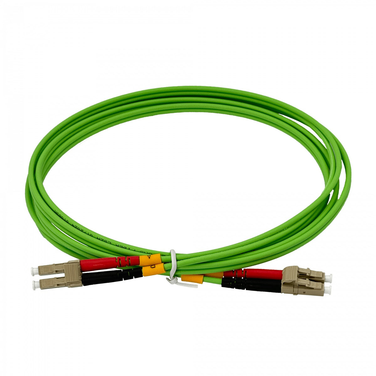 JF5LL2 2m LC-LC OM5 Multimodo MM Dúplex Latiguillo Fibra 3.0mm 50/125um LSZH