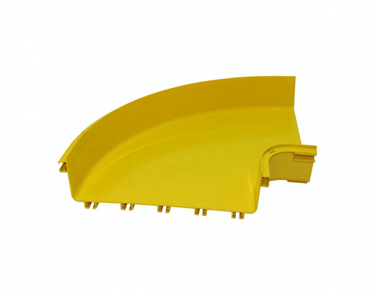 CCA-360-APM 360x100mm Angulo 90º Plano Amarilla PC+ABS LSZH Macho