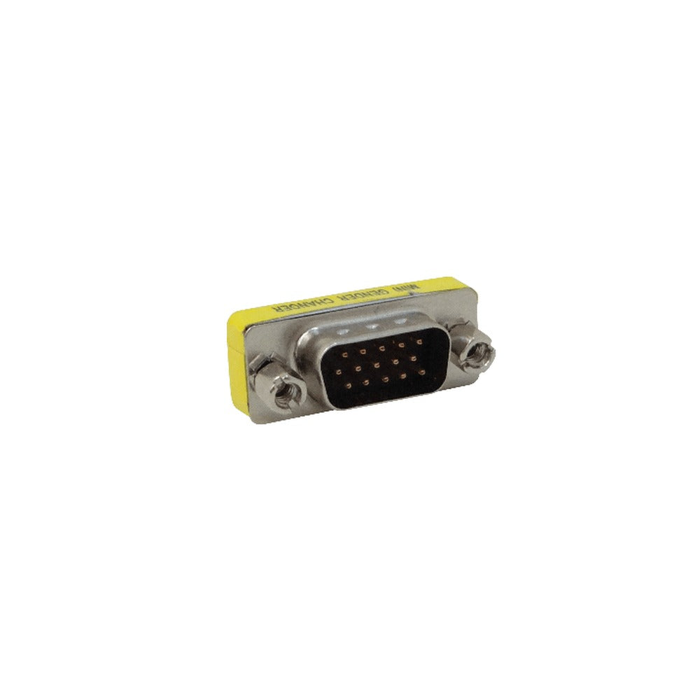 VGA-MM VGA Macho-Macho Acoplador 2-HD15(DB15-3Hileras) p/FP1MV VGA-M DE-15/MM