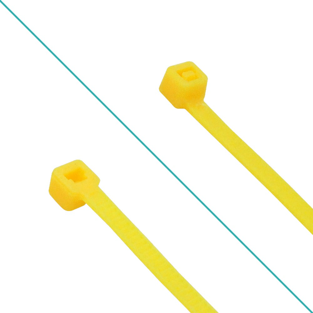 CV-32M 50-unidades 200x3,5mm Amarillo Sujetacables Plástico Nylon 3.5x200mm