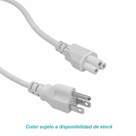 CAMT Clavija Americana-Macho a Toma Trébol-Hembra Cable de Alimentación 60cm USA EEUU