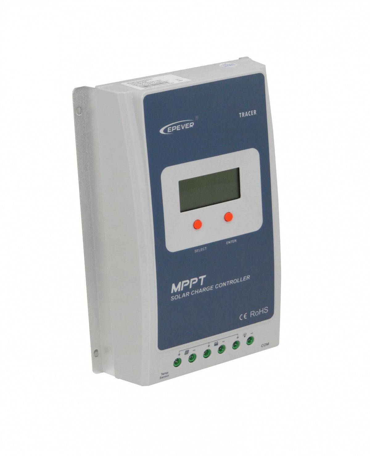 TRACER1210A EPEVER 10A FV-100V IP30 1-RJ45-COM Controlador de Carga Solar MPPT 12V/24V