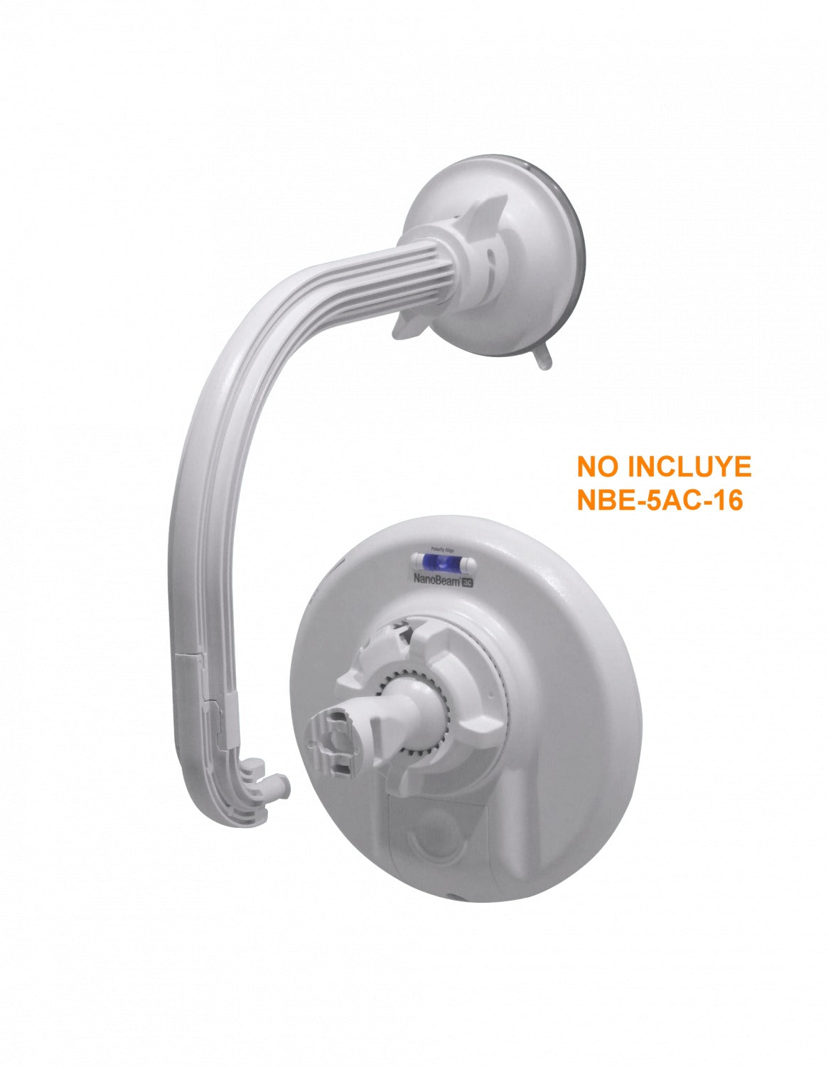 NBE-16-WM. UI Soporte con ventosa para NBE-5AC-16 y NBE-M5-16, montaje en ventana de vidrio NBE16WM. UBIQUITI