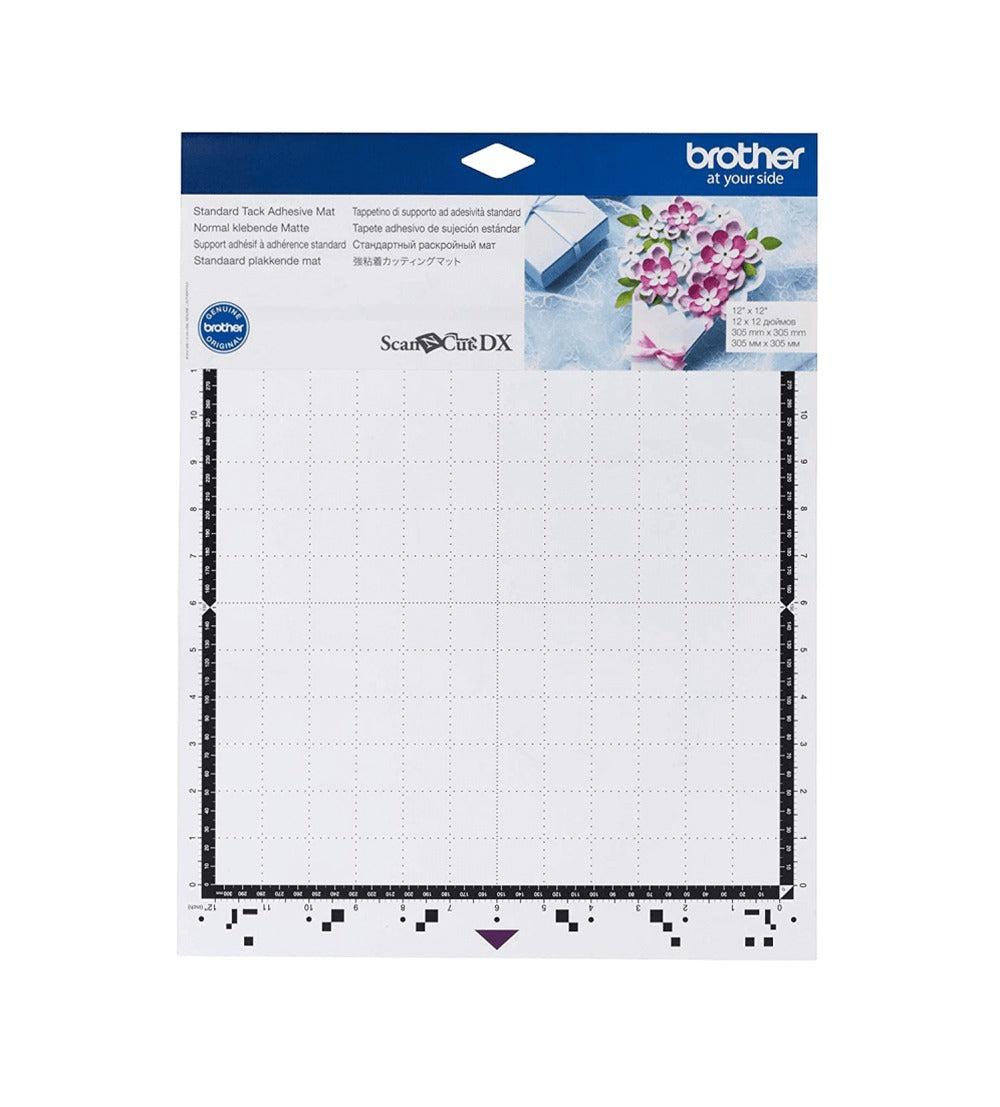 CADXMATSTD12 BROTHER Alfombrilla 305x305mm Adhesiva Est Mat/Base ScanNcutDX PlotterCorte