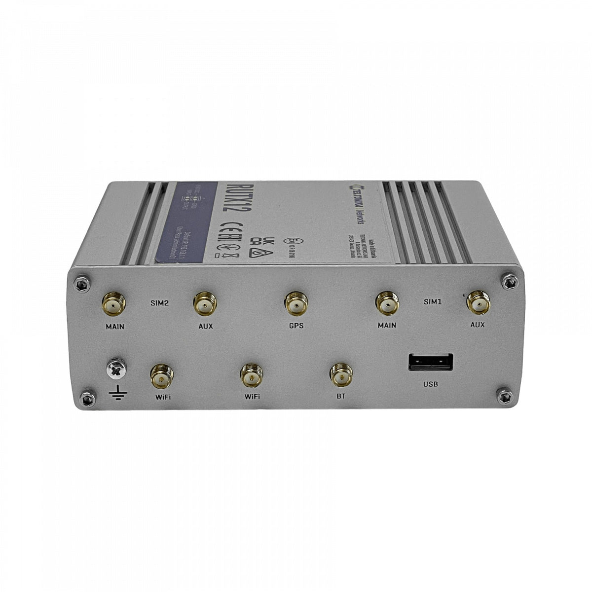 RUTX12-LIQ USADO TELTONIKA 2x4G/LTE300mbps 2-Sim 5-Conectores-SMA Router WiFi-ac 5-Puertos 1000