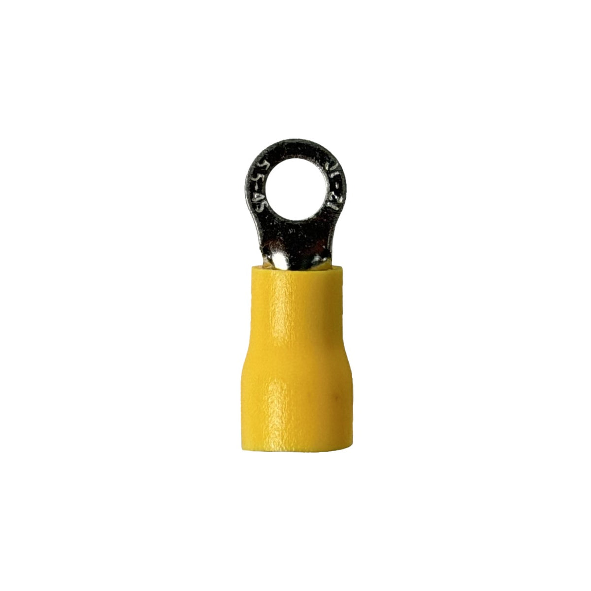 OJO-4360 RV5.4-4 Terminal-Ojal 4,3mm 4-6mm2-Cable 50-piezas Conector Amarillo Aislado PVC