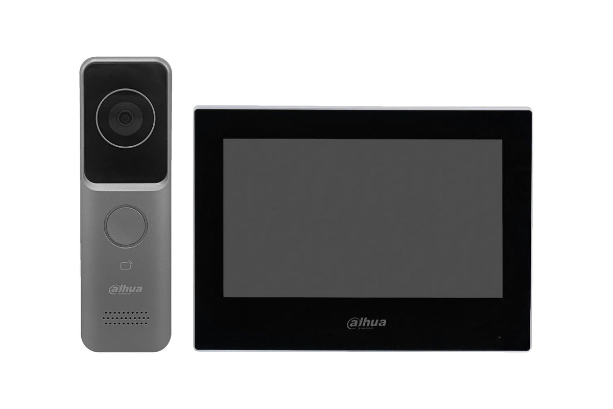 KTW02. DAHUA Kit de Portero IP Control de Acceso y Alarma DHI-KTW02