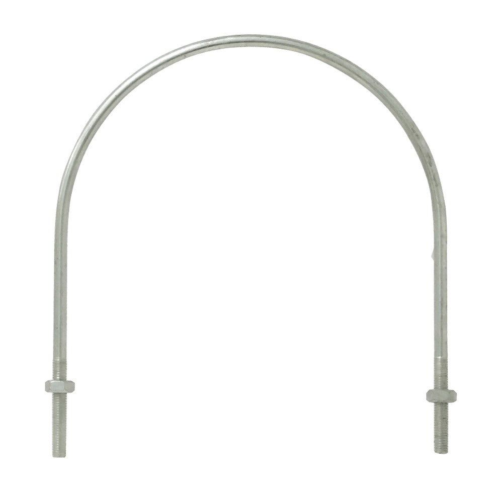 UDN-20 Abrazadera para Poste o Tubo Diámetro 190-220mm con 2 tuercas de 17mm requiere pletina