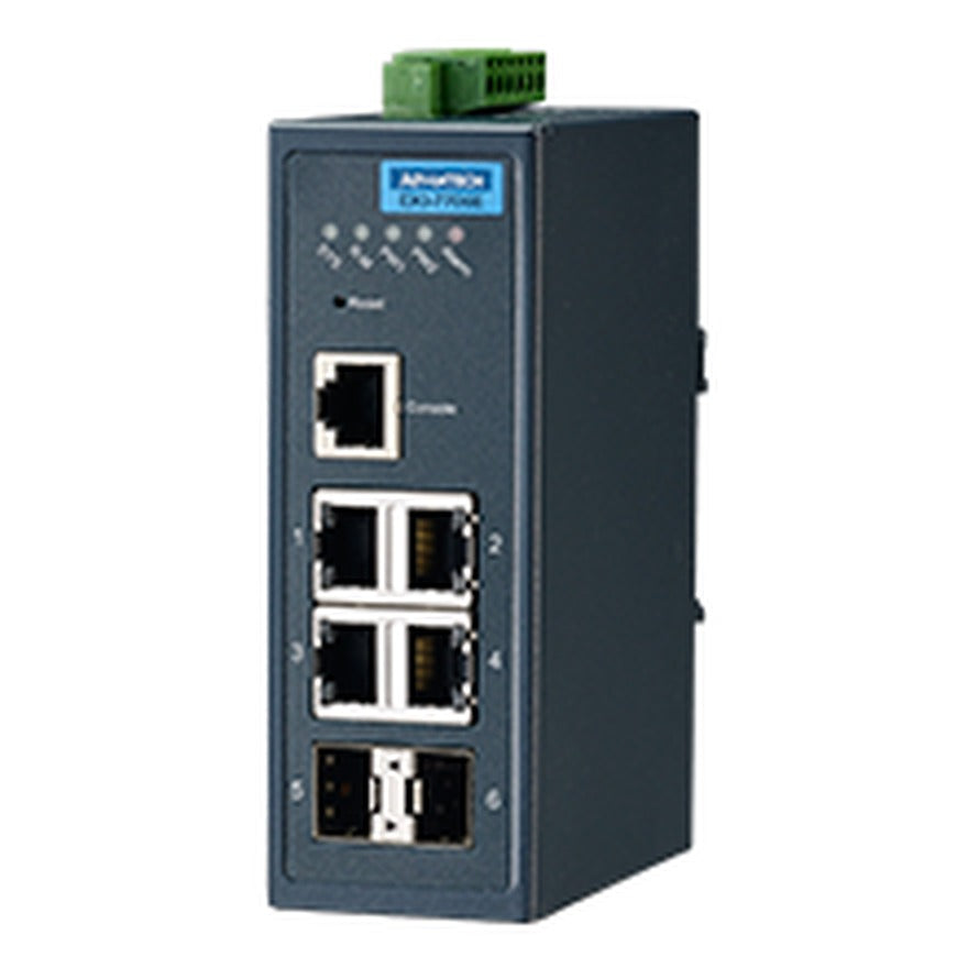4FE+2G SFP Puerto SWITC Industrial Redundante Gestionado