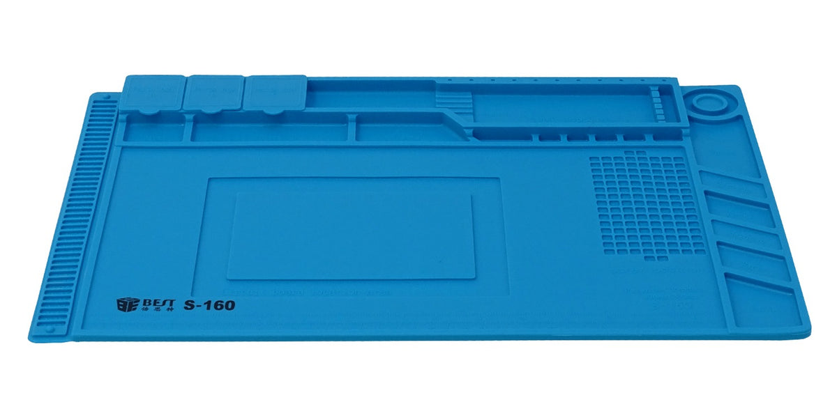 SOLDER-MAT BEST Tapete Anti-estático Silicona 30x45cm Soporta-calor-500ºC S-160