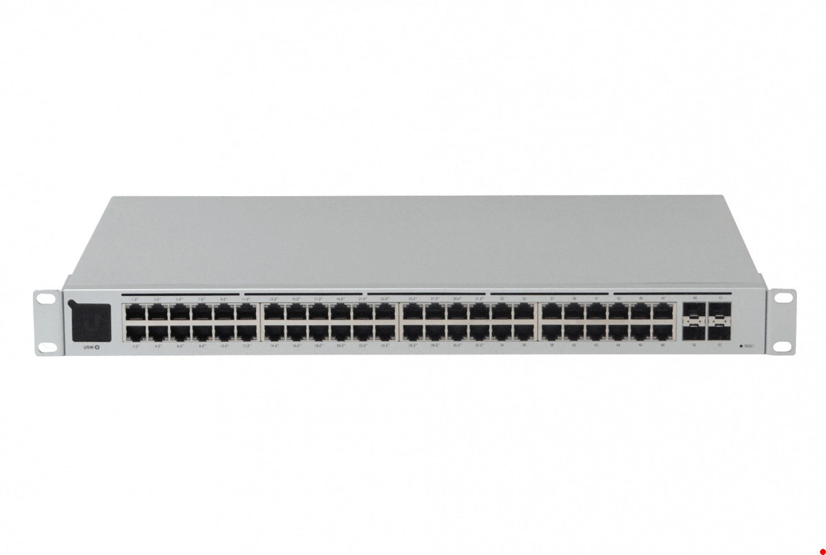 USW-48-POE-LIQ USADO UBIQUITI Switch 195W-tot 48-1000(32-PoE48af/52at) 4-SFP req-UniF