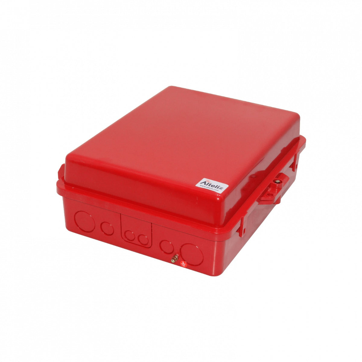 NP141105R ALTELIX Roja 355x280x127mm IP55 Envolvente Estanca NEMA3 Policarbonato+ABS
