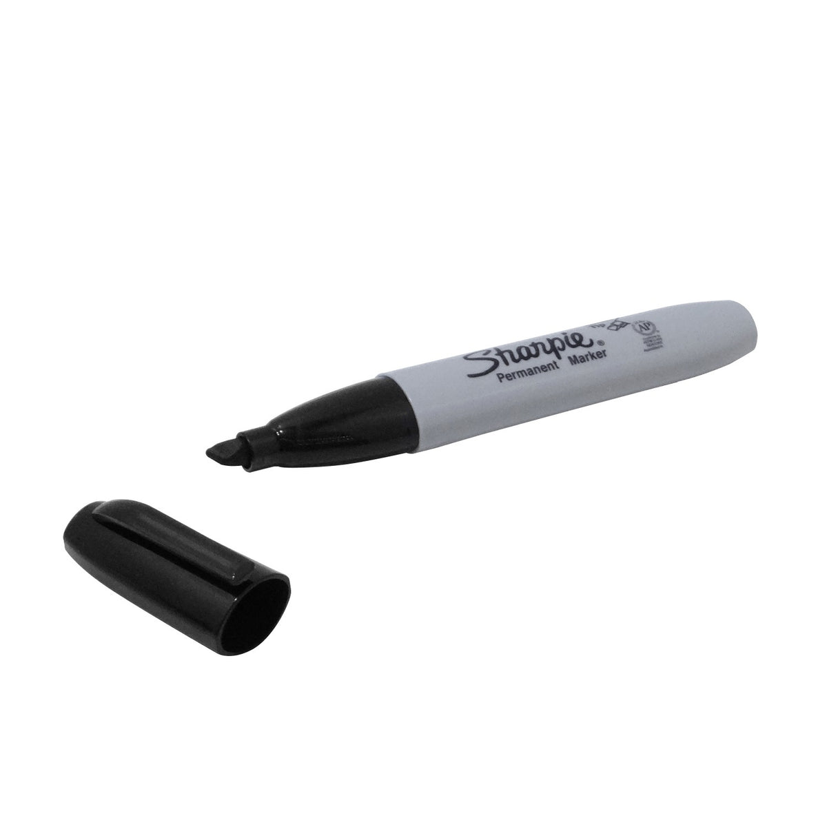 SHAAN-N SHARPIE Rotulador Permanente de Punta Biselada Ancha, Color Negro, Unidad 1939487